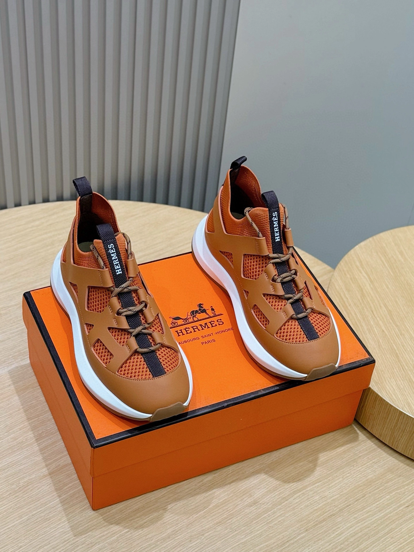 OOBB-- H5r75s H251981Z HO1 Katana Calfskin Thick soles：4.3CM item:E-X230F2662